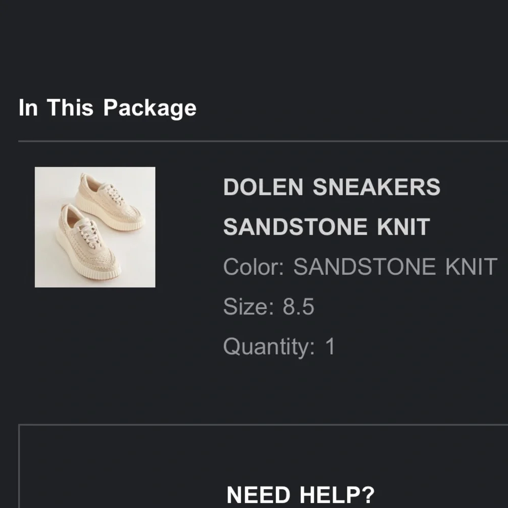 Platform Knit Lace-Up Sneaker - Cream - Picture 6 of 8